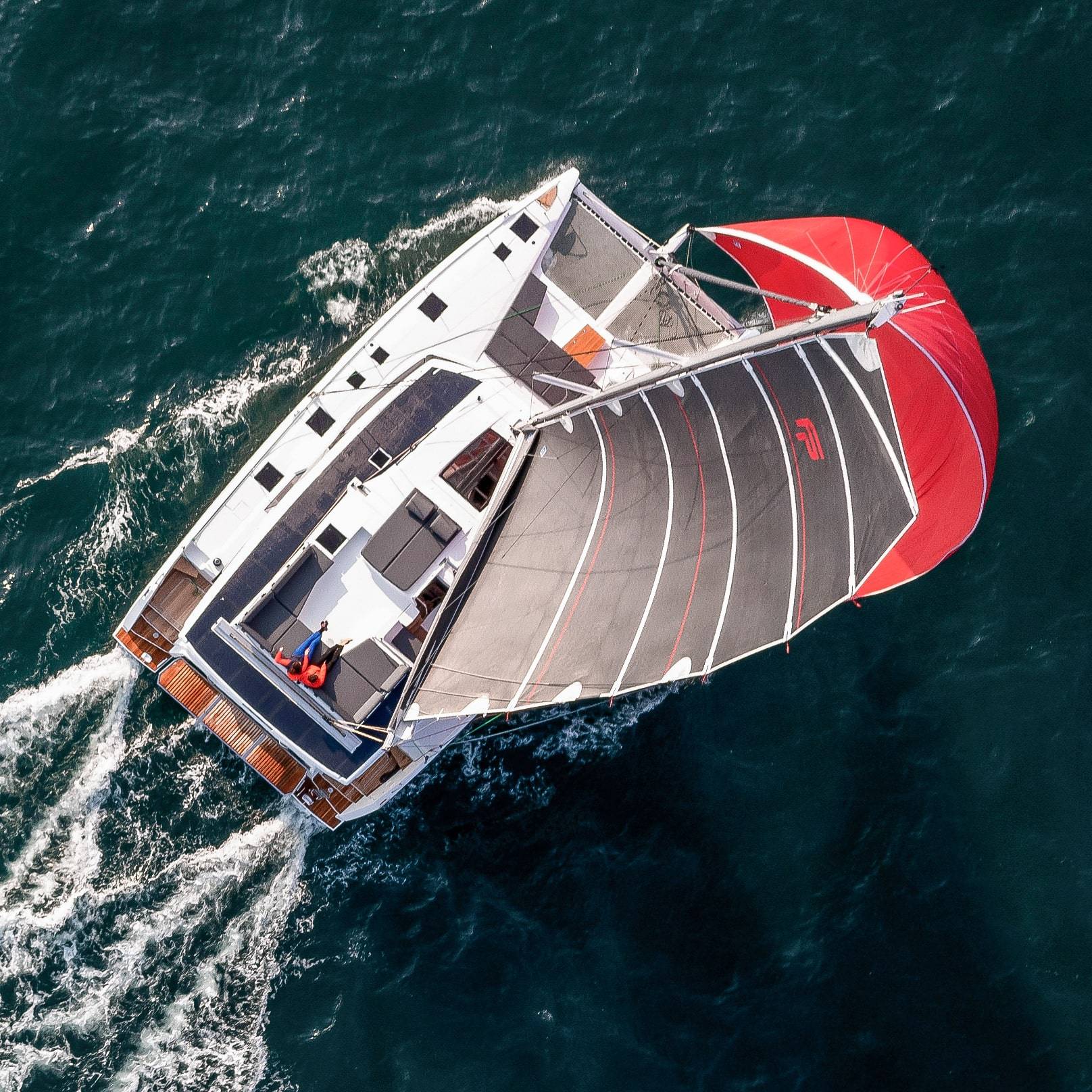Aura-51-Fountaine-Pajot-Cruising-Catamarans-drone-view