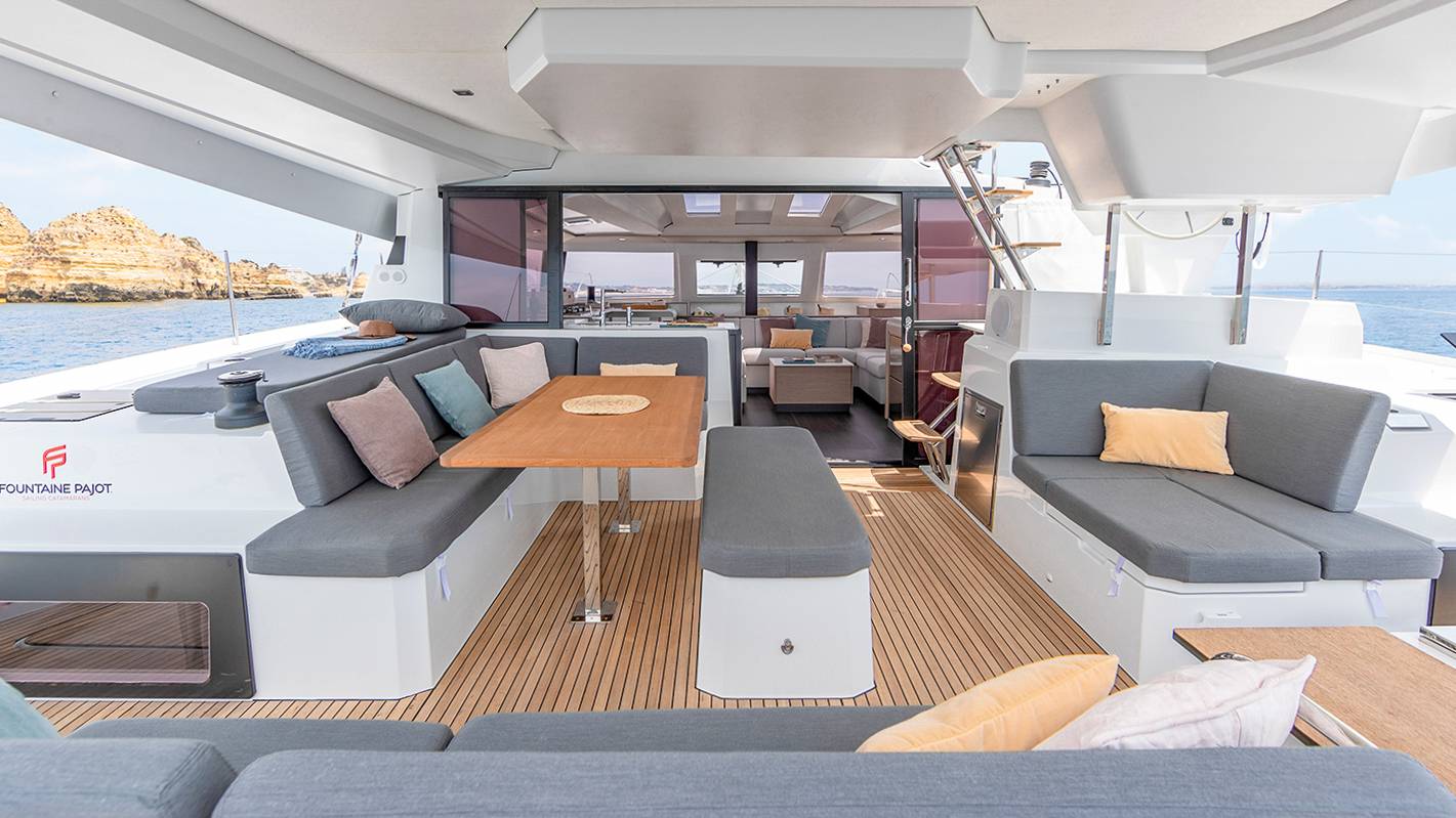 Catamaran à voile de luxe Elba 45 Fountaine Pajot