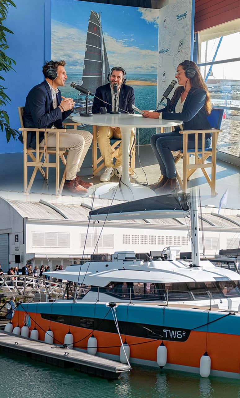 catamarano energy observer first-hydrogen-catamaran-launched-in-world-premiere