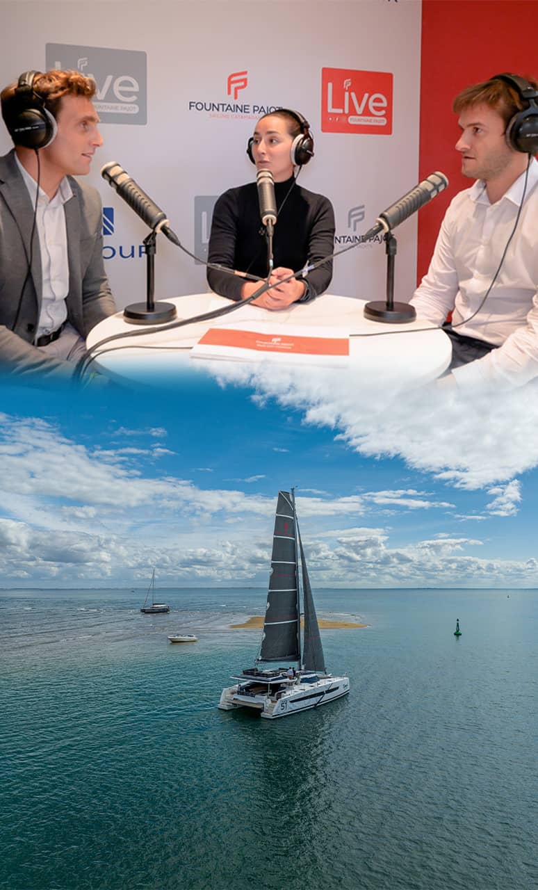 catamarano energy observer bateau-electrique-fountaine-pajot-interview-webcast