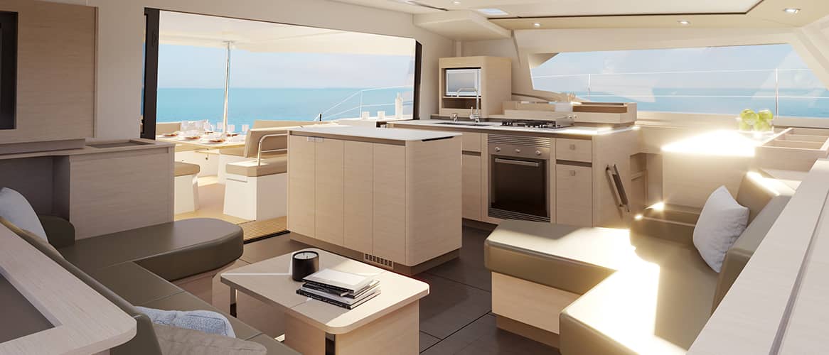 catamaran-fountaine-pajot-photo-intérieur-Carre-Esprit-muscade