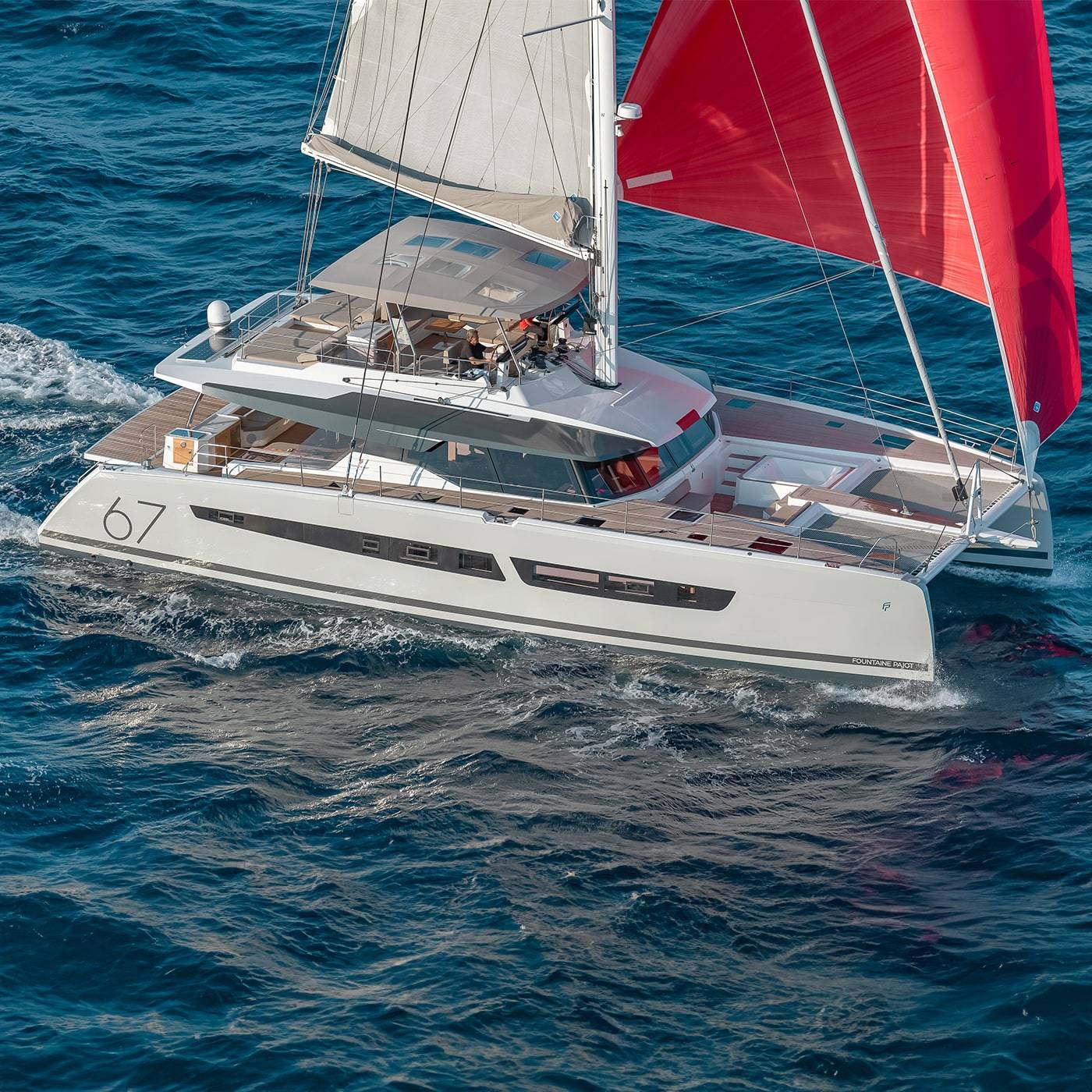 Alégria67-Navigation-Flagship-Fountaine-Pajot-Sailing-Catamaran