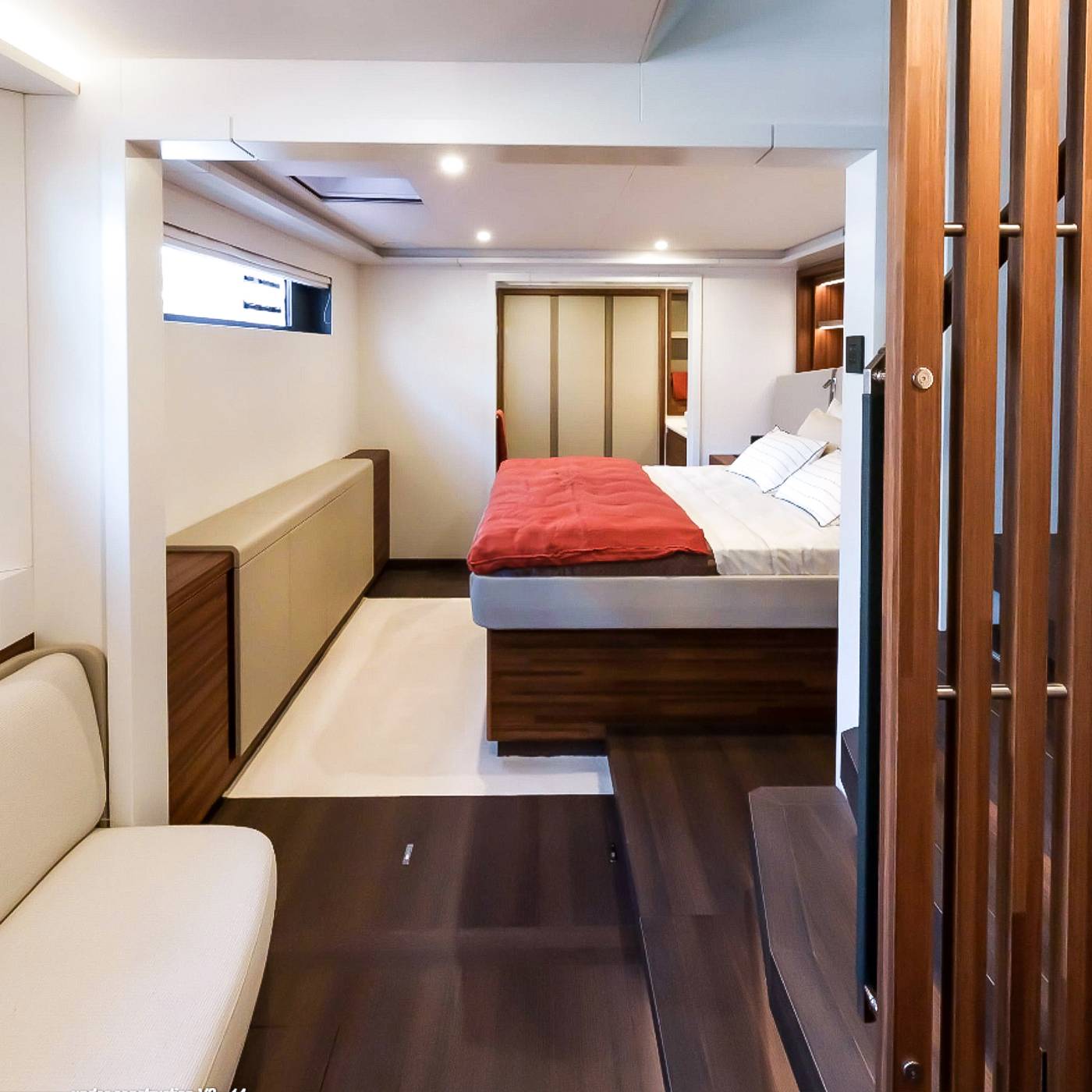 Fountaine-Pajot-Award-Thira80-Singapore-Yacht-Style-Boat-Show-Flagship-Production-sailing-catamaran-2024-cabin