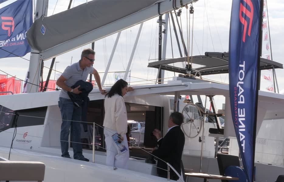 Fountaine-Pajot-Sailing-Catamarans-Grand-Pavois-La-Rochelle-visites-privées