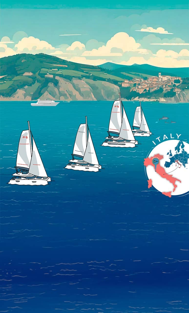 Côtes-Toscane-Italie-Rendez-Vous-Propriétaires-Fountaine-Pajot-Save-the-Date-2025