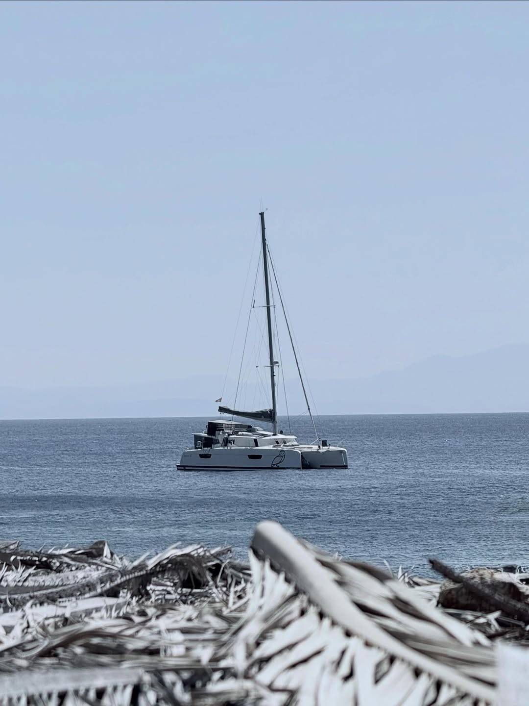 Boat life NOT always like this… But always our way. 1. Me, fighting the wind for a selfie (my ha (2)