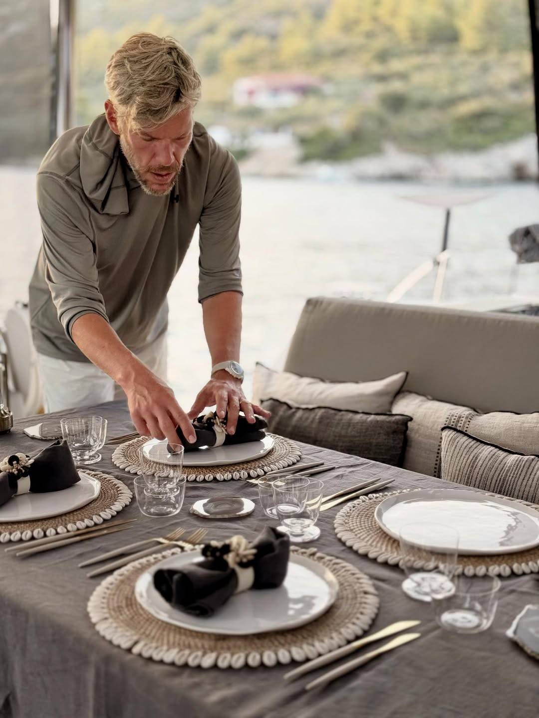 Boat life NOT always like this… But always our way. 1. Me, fighting the wind for a selfie (my ha