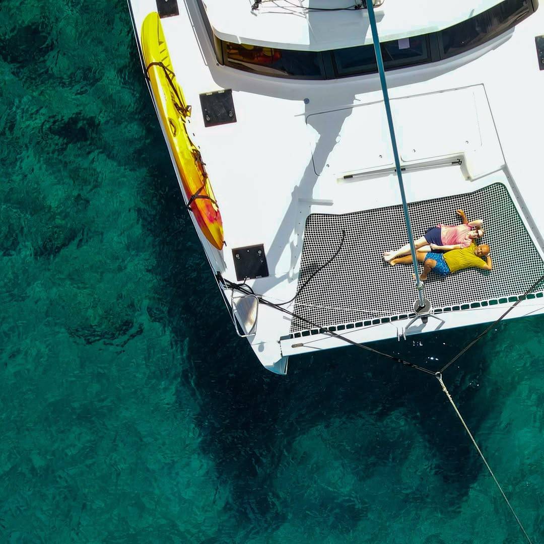 Time flies by. #myboatandi2022 #fountainepajot #elba45 #bvi #normanisland