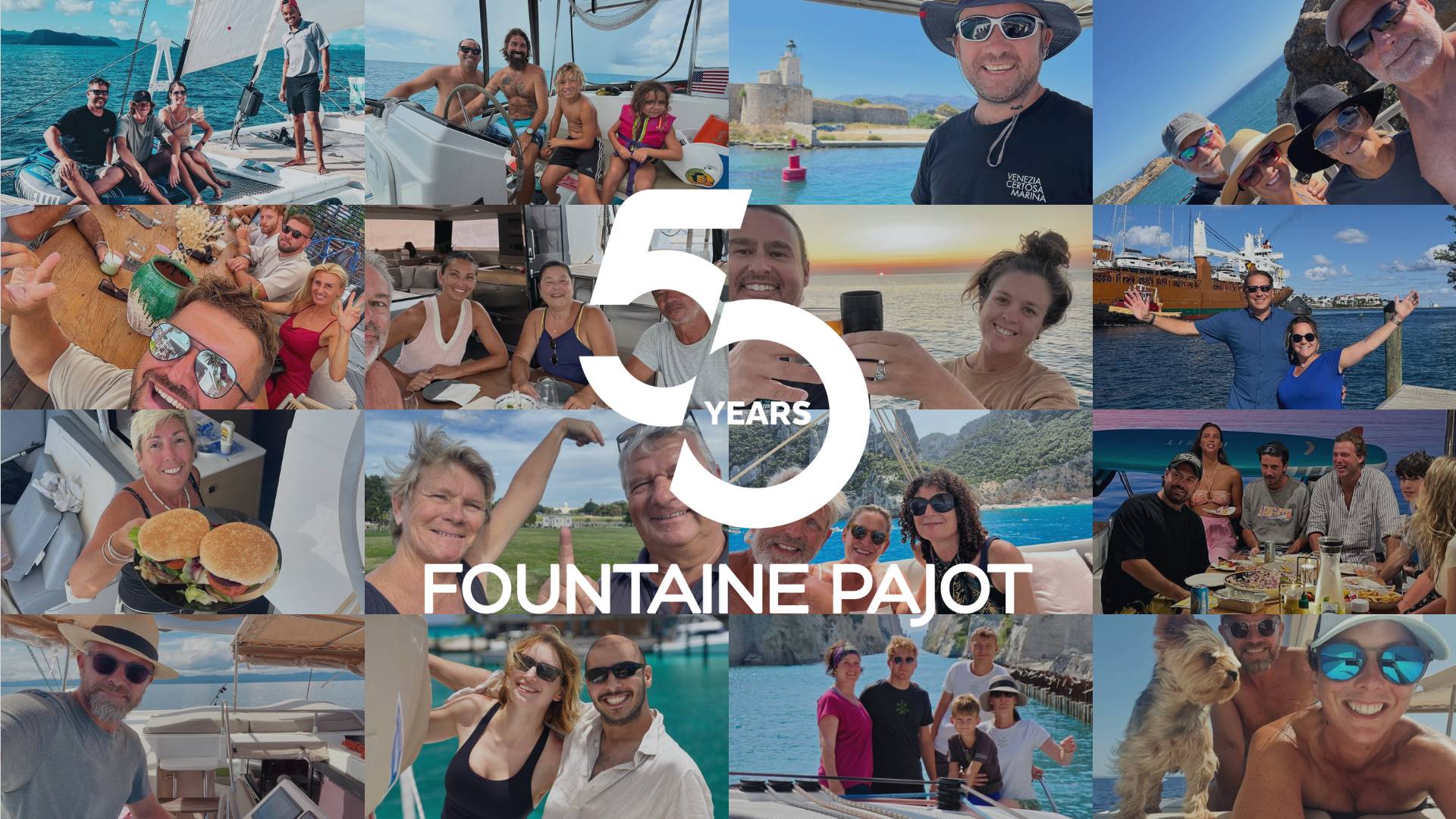 Photo Anniversaire 50 ans Fountaine Pajot