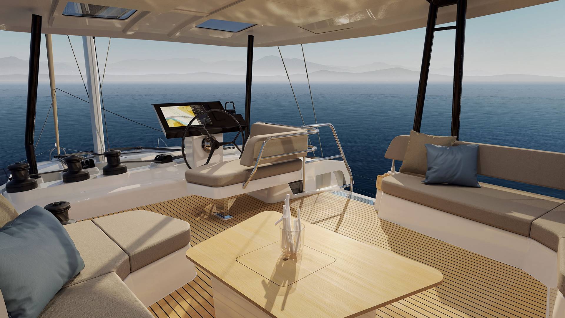 FP51-Fountaine-Pajot-new-catamaran-2026-Flybridge-Slider-14