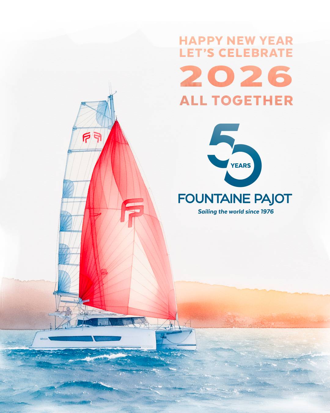 Voeux Fountaine Pajot 2026